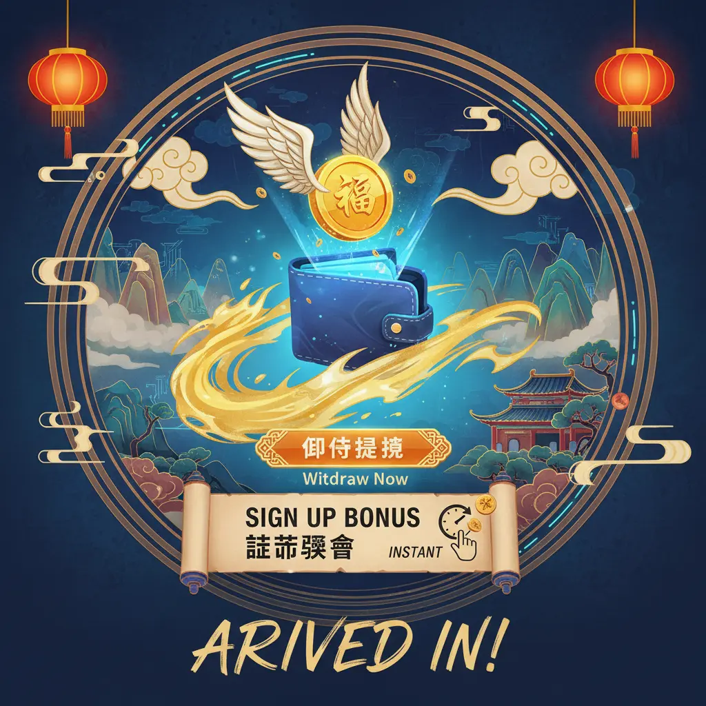 sign up bonus instant withdraw - Arrived