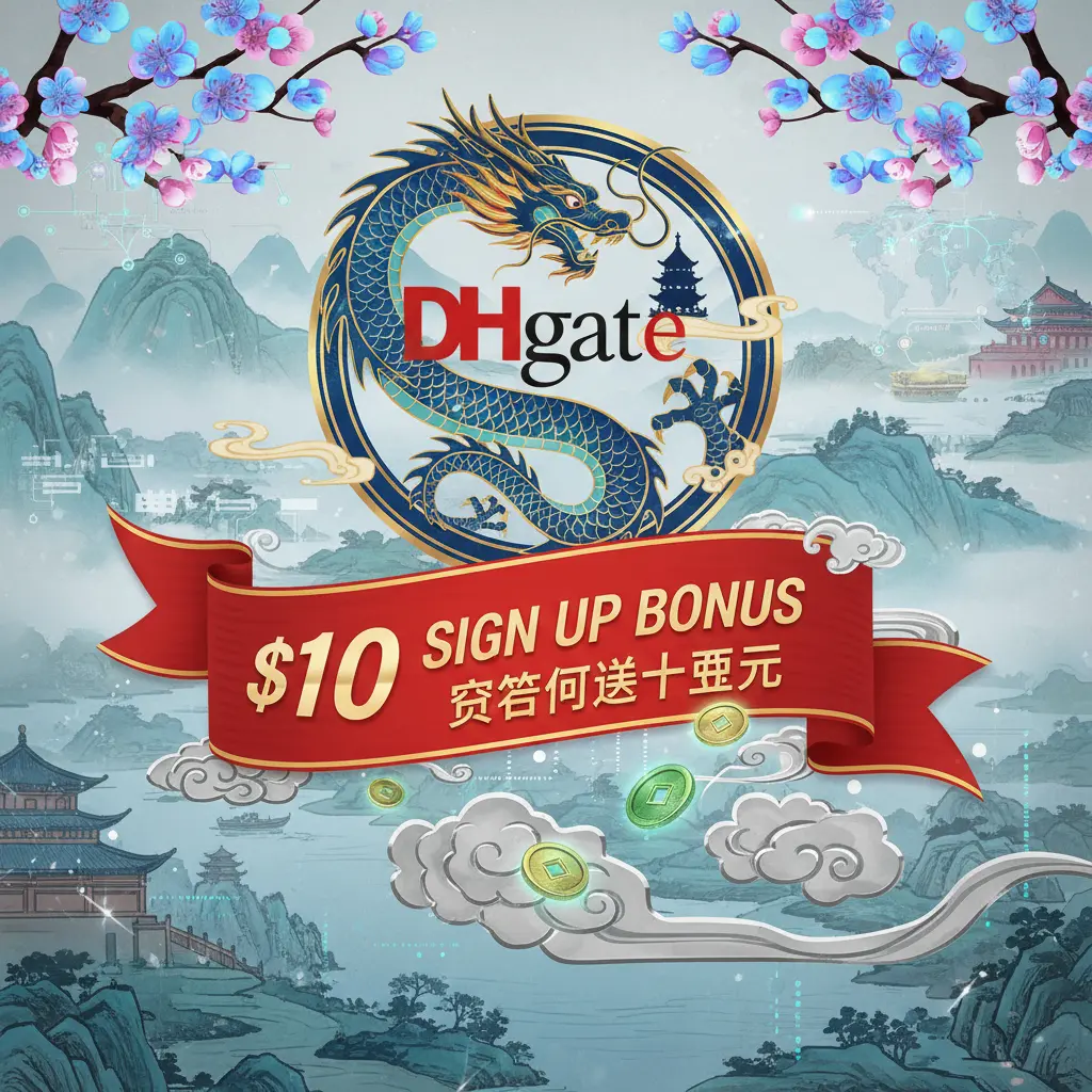 $10 sign up bonus - DHgate
