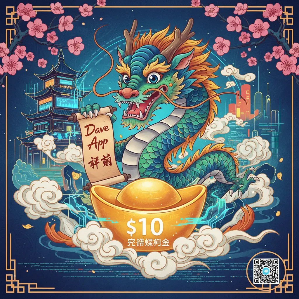 10 sign up bonus - Dave