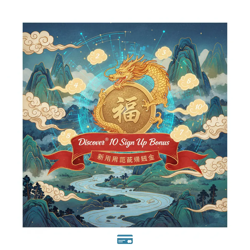 10 sign up bonus - Discover