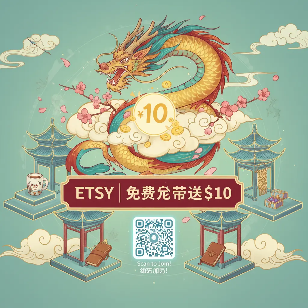 free $10 sign up bonus - Etsy