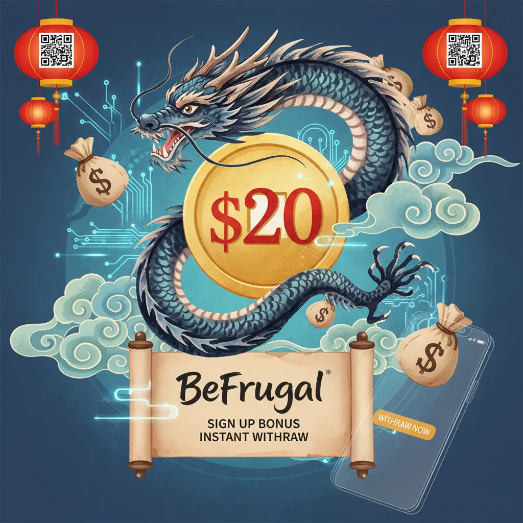 $20 sign up bonus instant withdraw - BeFrugal