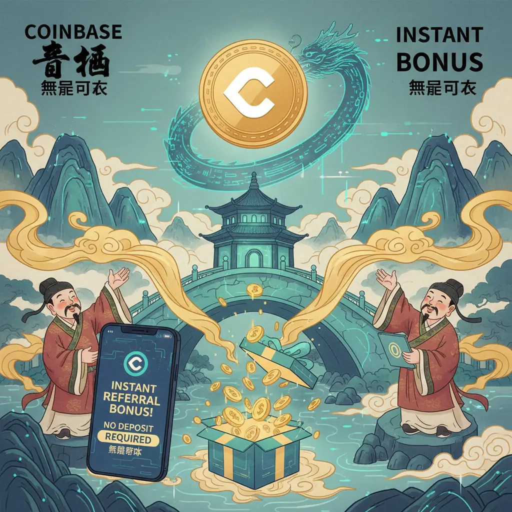 instant referral bonus no deposit - Coinbase