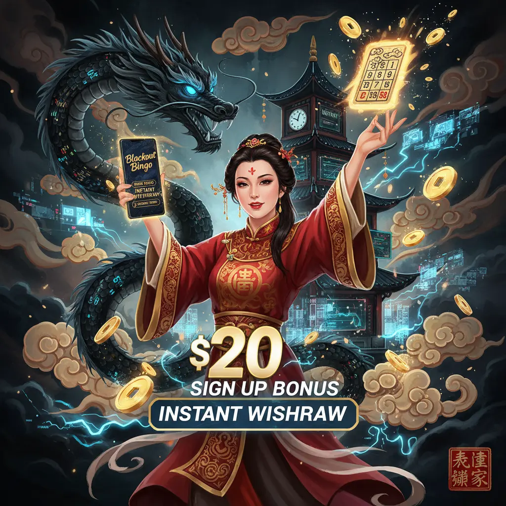 $20 sign up bonus instant withdraw - Blackout