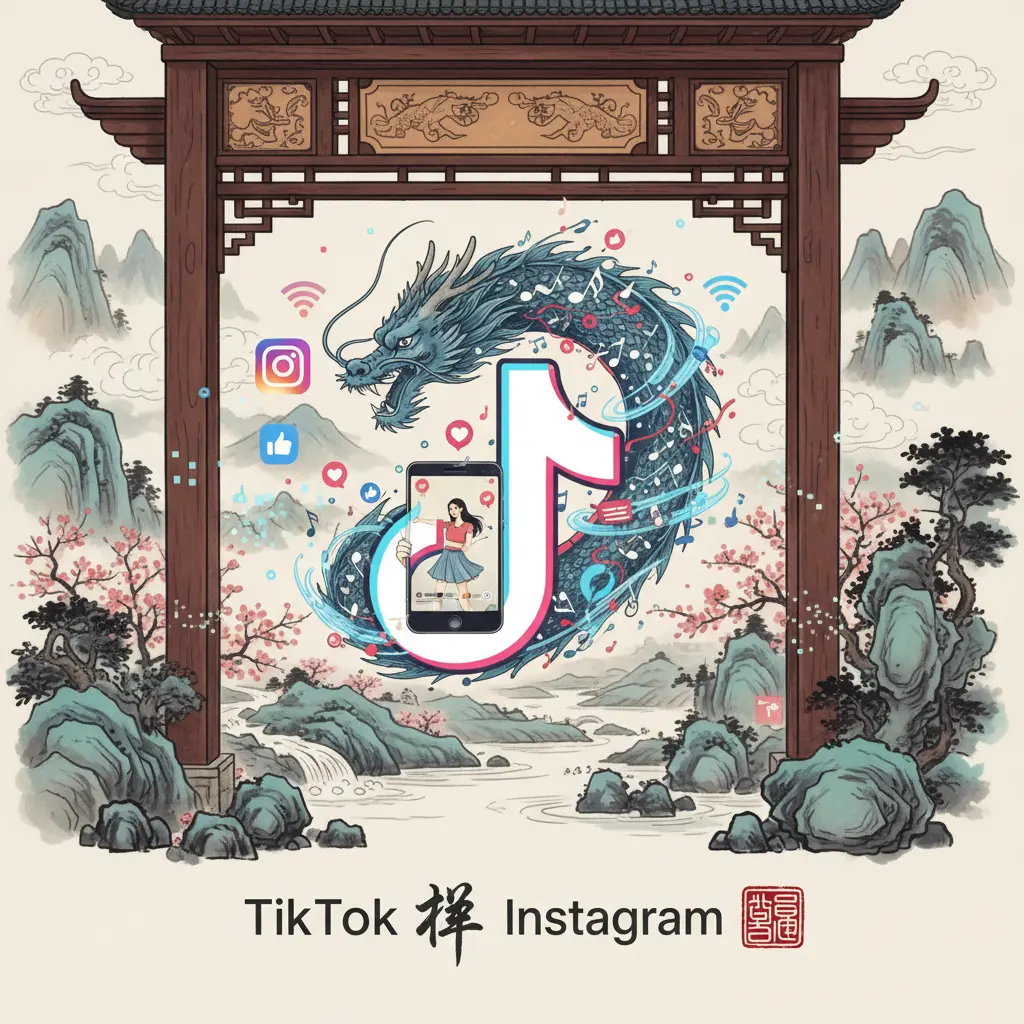 Instagram - TikTok